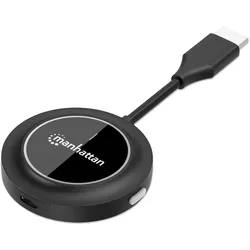 Manhattan 1080p Wireless HDMI-Displayadapter mit HDMI-Sendemodul (30 m, HDMI 1.3c), Wireless Transmitter, Schwarz