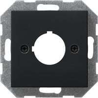 Abdeckung mit Tragring zur Aufnahme von Befehls- und Meldegeräten, Adapter schwarz, Retail