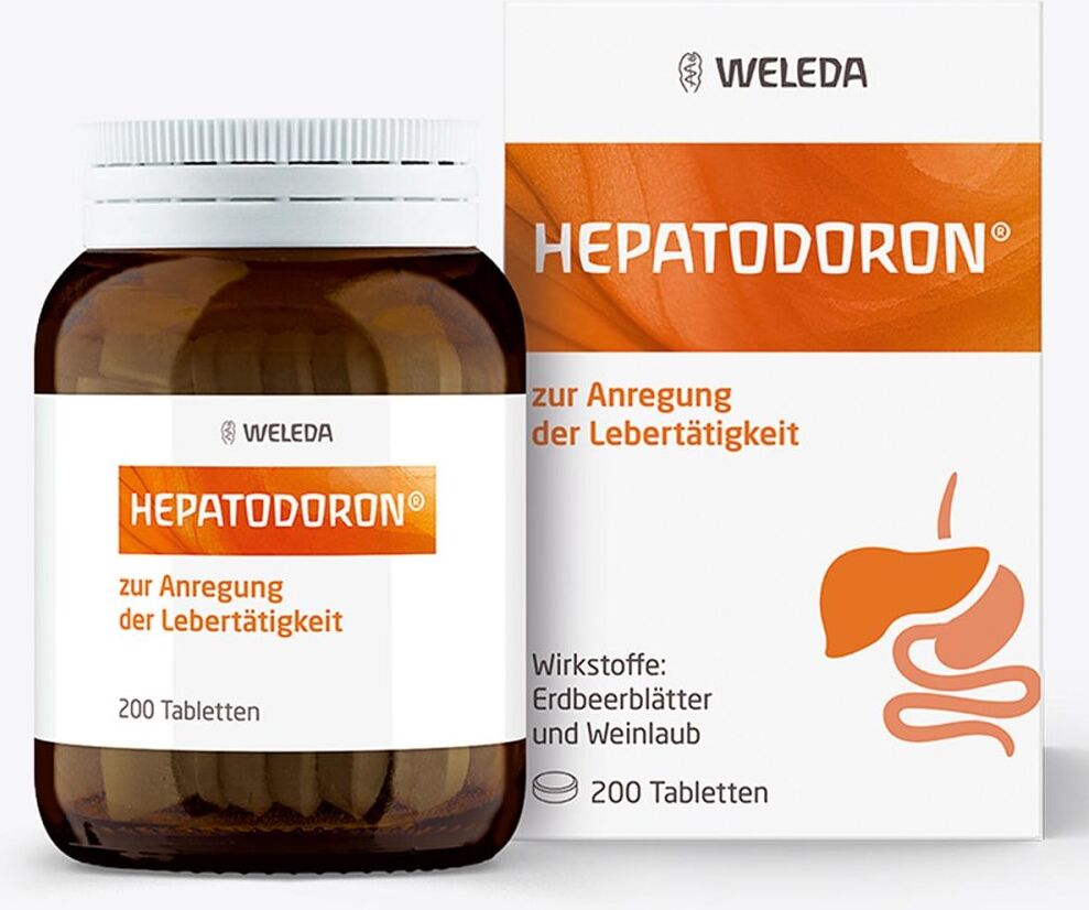 Weleda Hepatodoron Tabletten 200stk