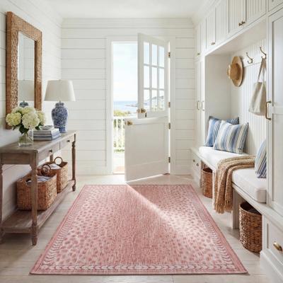 SAFAVIEH Courtyard Ziva Indoor/ Outdoor Waterproof Patio Backyard Rug