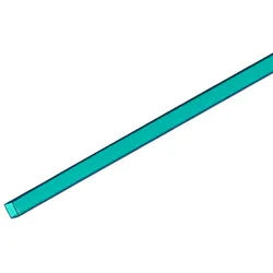 EUROLITE Leer-Rohr 10x10mm türkis 2m