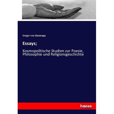 Essays;, Taschenbuch von Gregor Glasenapp, Hansebooks, 978-3-337-75716-8