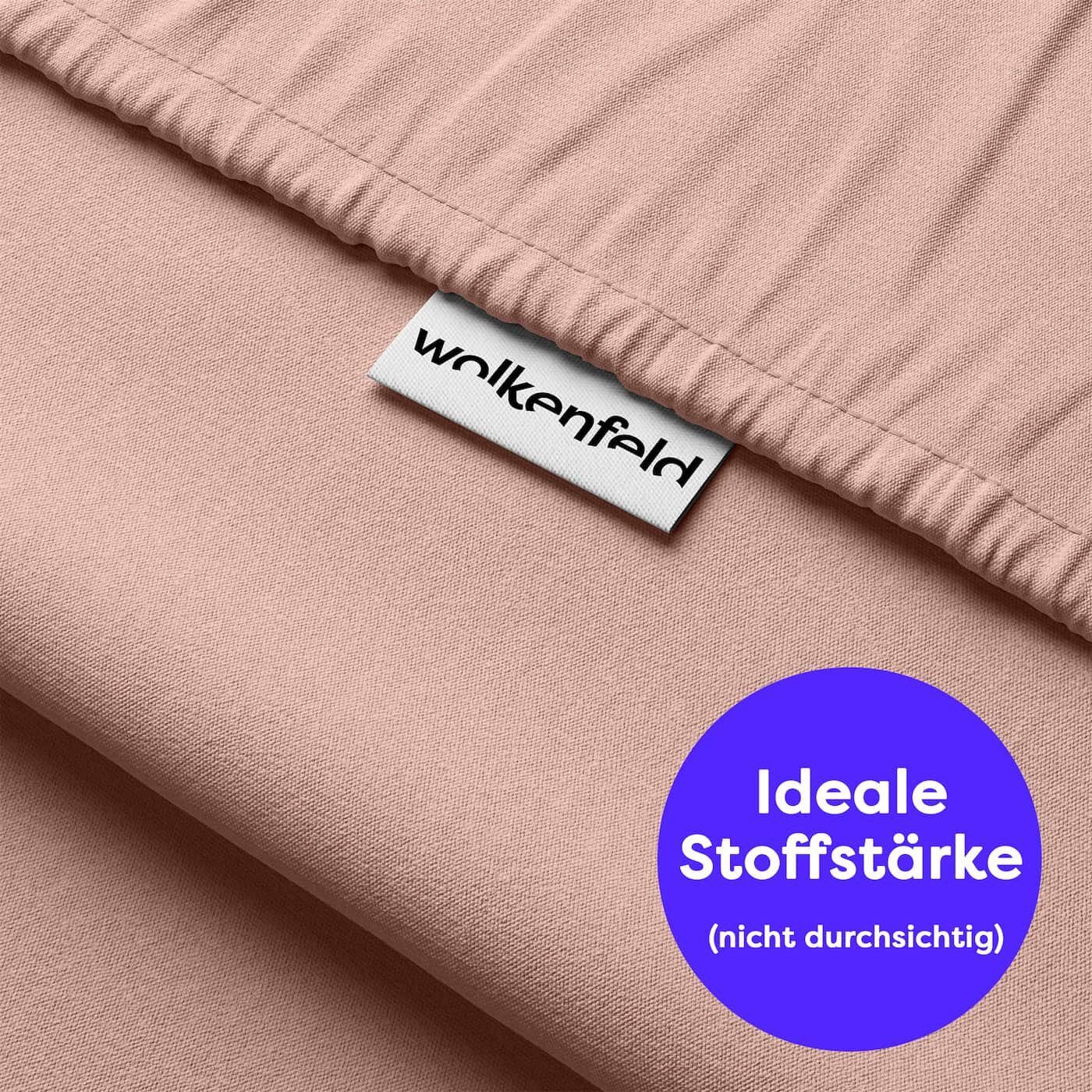 Bettwäsche WOLKENFELD "Allergiker Bettwäsche, unfassbar weich", rosa, B/L: 155cm x 200cm, 1 Stk., 1 Stk., Microfaser, B/L: 80cm x 80cm, 2 Stk., Microfaser, Obermaterial: 100% Polyester, Bettwäsche, Bettwäsche, 135x200 cm, 155x220 & Übergrössen I inkl. Kis