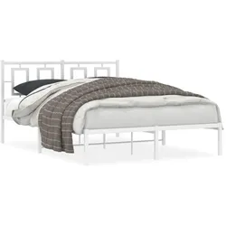 vidaXL, Bett, Kathleen With headboard (140 x 200 cm)