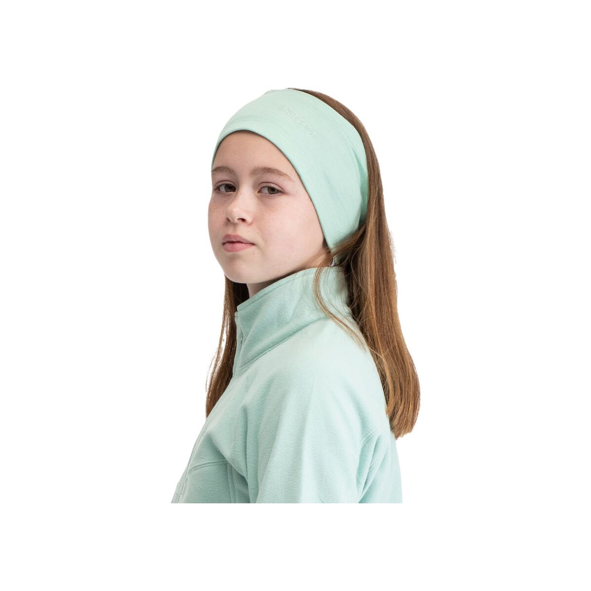 Bergans Wool Junior Headband mint crush (23375) 54 256526-7749-23375-54