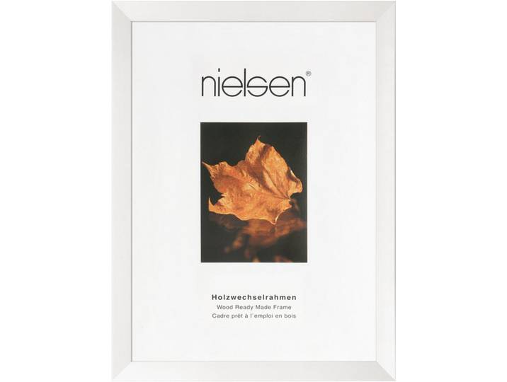 Nielsen Bilderrahmen Essential, Weiß, Holz, rechteckig, 60x80 cm, Bilder & Rahmen, Bilderrahmen, Bilderrahmen & Fotorahmen