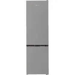 BAUKNECHT KGDNF 20C IN Kühlgefrierkombination (C, 415 l, 2035 mm hoch, Edelstahloptik)
