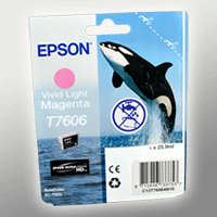 Epson Tinte C13T76064N10 vivid light magenta T7606