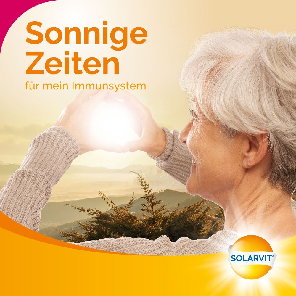 Solarvit® Osteo Filmtabletten mit Vitamin D3, K2 und Kalzium für gesunde Knochen 60 St 60 St Filmtabletten