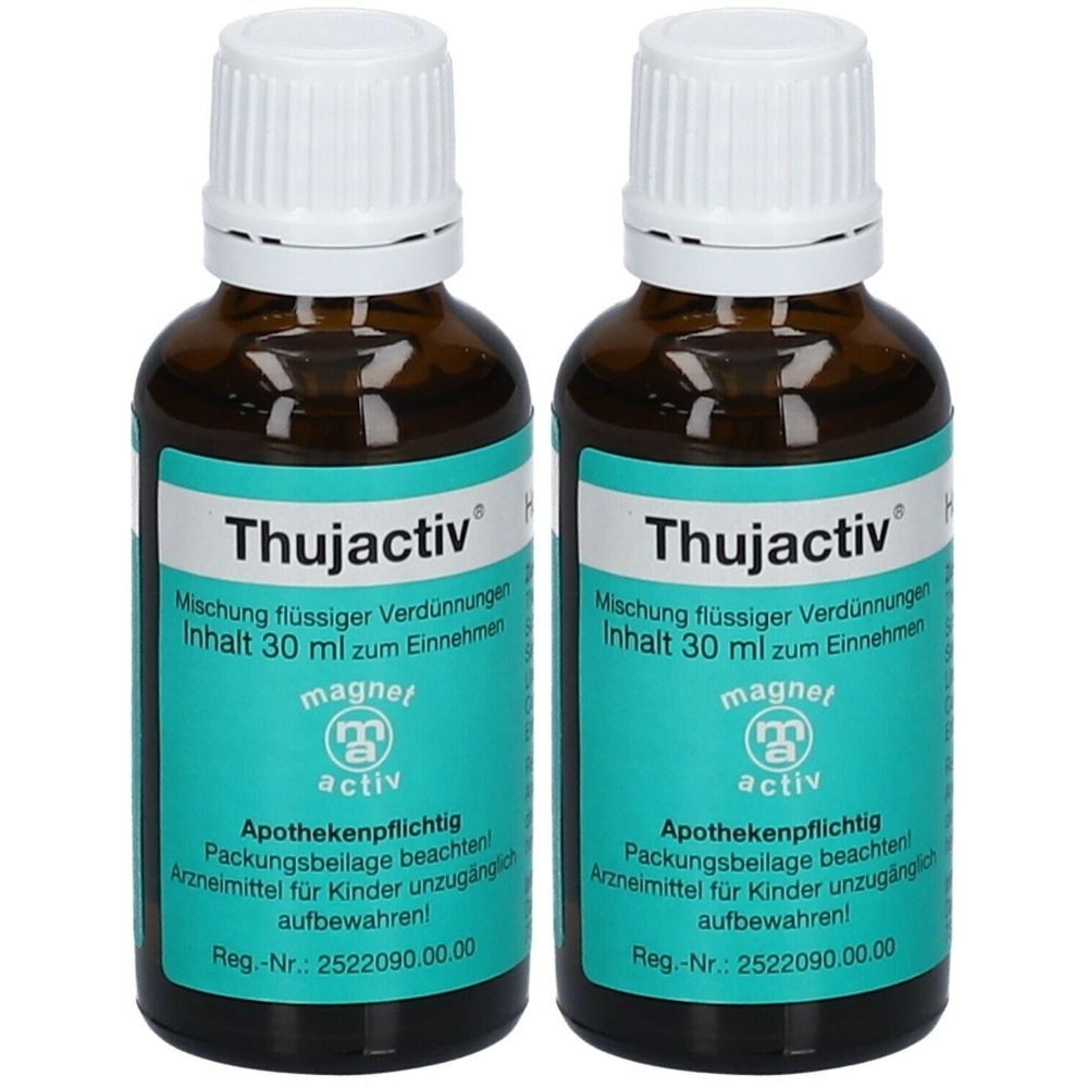 Thujactiv flüssig 2x 2x30 ml Flüssigkeit