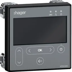 Hager HTD210H Display zum Türeinbau 96x96mm für Leistungsschalter h3+ / hw+ (Energy)