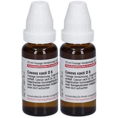 Coccus cacti D 6 Dilution 2x 2x20 ml
