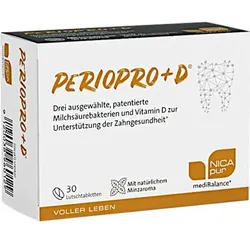 NICAPUR mediBalance PerioPro+D Lutschtabletten 30 St