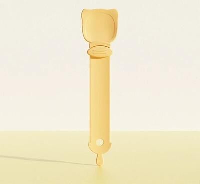 Uplifted Finds PurrSqueeze Mess Free Cat Treat Scoop orange