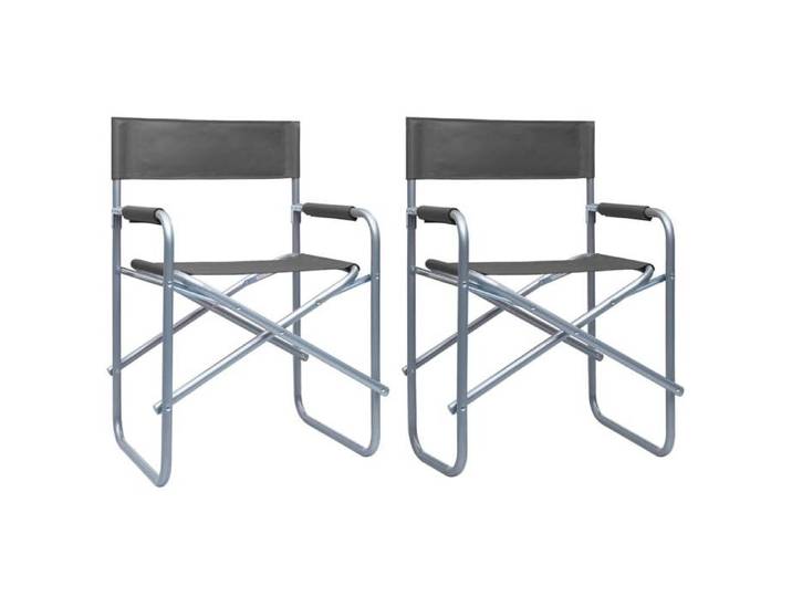 Chaises ergonomiques - Magnifique Chaises modernes de metteur en scène 2 PCS Acier Gris 48x57x79cm 8307