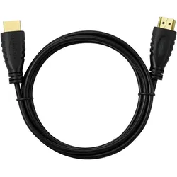 Techly HDMI Kabel M/M 4Kx2K 9m/10ft (9 m), Videokabel, Schwarz