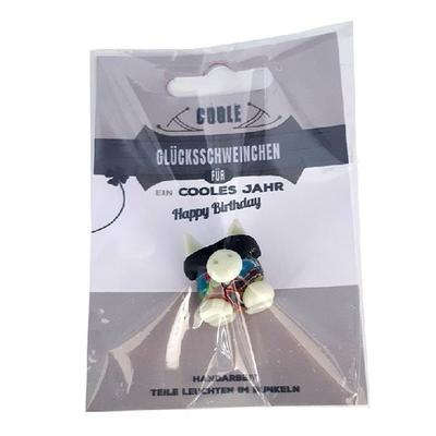 Coole Glücksschweinchen für ein cooles Jahr - Happy Birthday