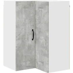 vidaXL Küchenwandschrank Beton Grau 57 x 57 x 80 cm Holzwerkstoff