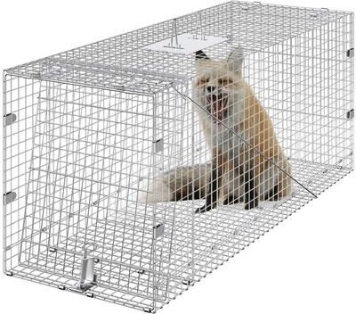 Multicon Wholesale Hub Humane Live Animal Cage Trap For Cats, Squirrels, And Small Rodents Safe & Durable Humane Live Animal Cage Trap For Cats, Squirrels, And Small Rodents Safe & Durable