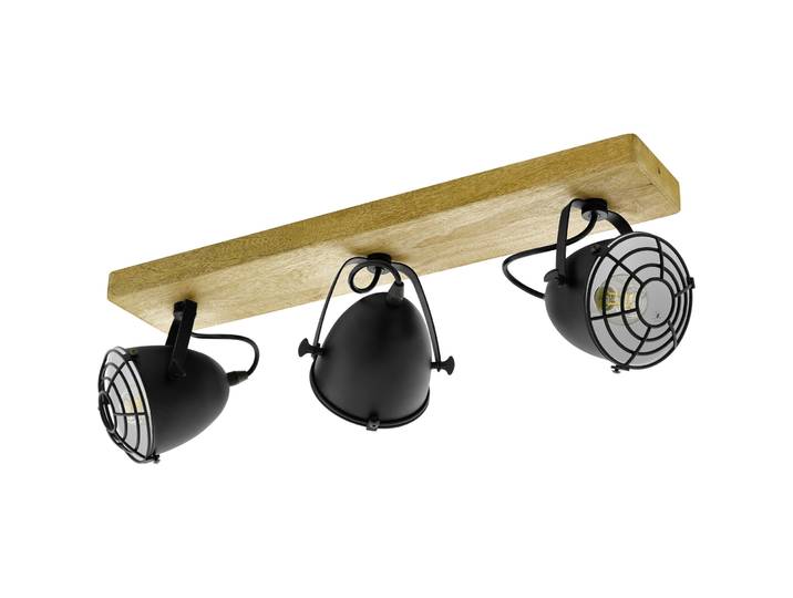 Eglo Spot Gatebeck Natur Holz B 11 cm - Spot