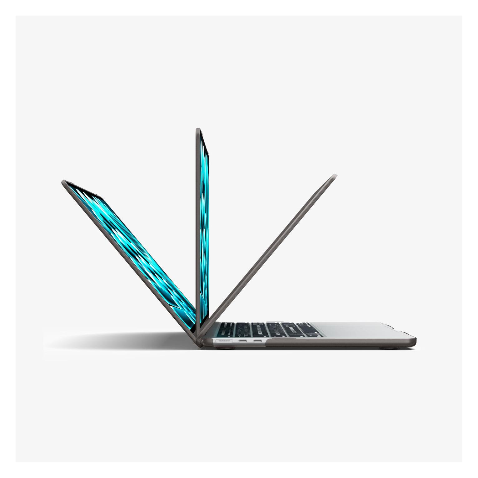 Spigen - Airskin (ACS11531) - MacBook Air 13" (2022 / 2024 / 2025 / 2026) - Frost Black (13", Apple) (SPIGEN)