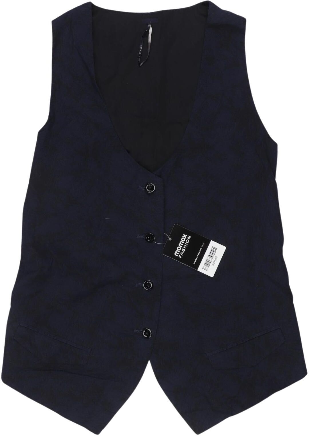 Levis Damen Weste, Marineblau, Gr. XS, Baumwolle / Seide - Second Hand