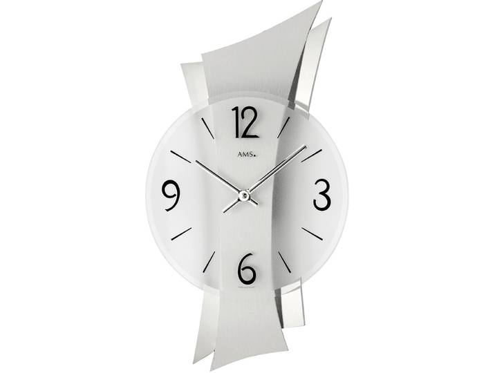 AMS moderne wandklok met quartz-uurwerk