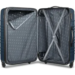 Wenger Amplar Evo 4 Rollen Trolley L, Koffer, Blau