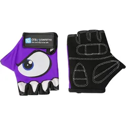CRAZY SAFETY Fahrradhandschuhe Kinder 016 - purple S