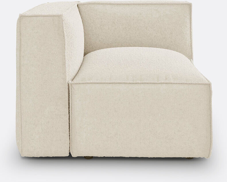 LA REDOUTE INTERIEURS Elément d'angle pour canapé modulable, en bouclette, SEVEN