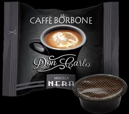CAFFE BORBONE Don Carlo Nero Comp. Lavazza A Modo Mio 50 Caps