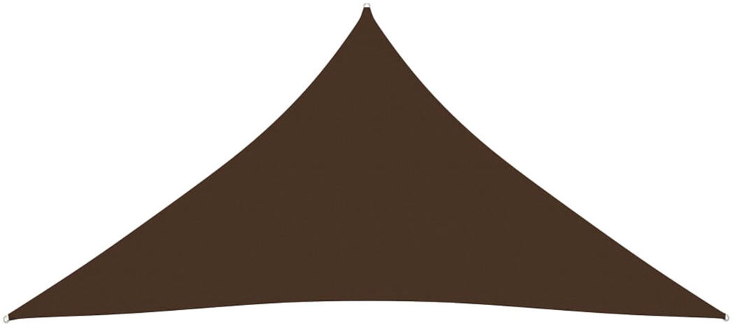 Dakota Fields Sharptown Triangular Shade Sail Brown 5m x 6m x 6m