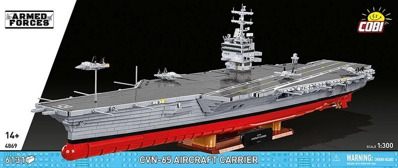 Cobi CVN-65 Aircraft Carrier Massstab 1 300