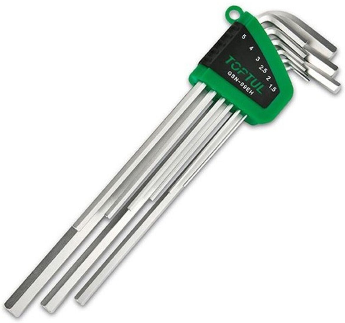Conjunto de chaves de pinos hexagonais HEX TOPTUL GSN-09EH