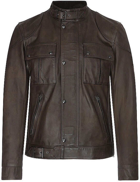 BELSTAFF Lederjacke GANGSTER braun   46 46