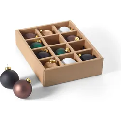 Nordkap Weihnachtskugeln, 12 St.