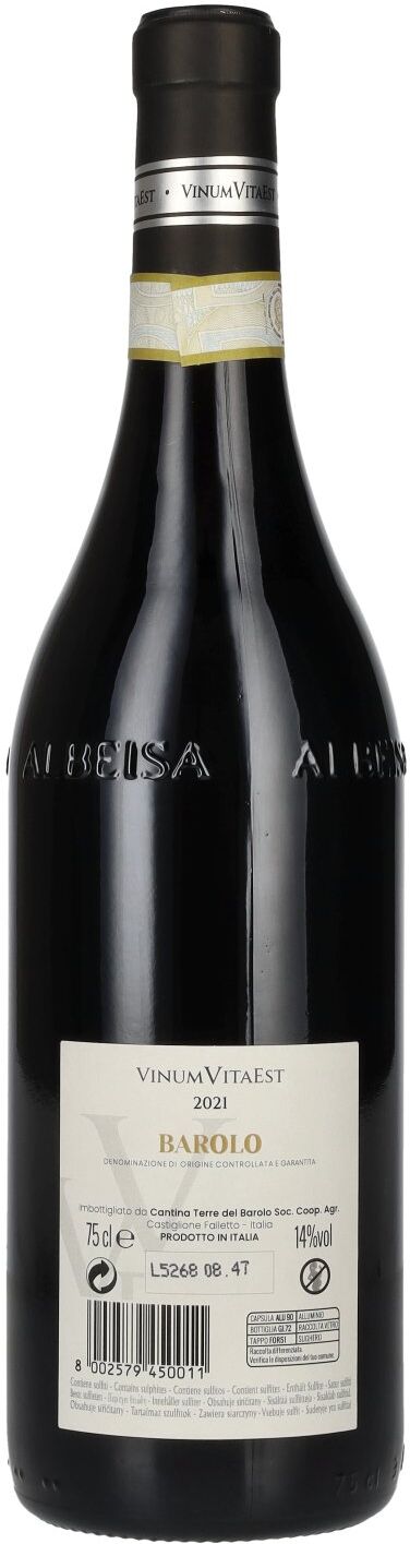 Barolo Terre del Barolo DOCG 2021 14% Vol. 0,75l