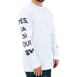YES UNIVERSAL Longsleeve 2022 white - XL