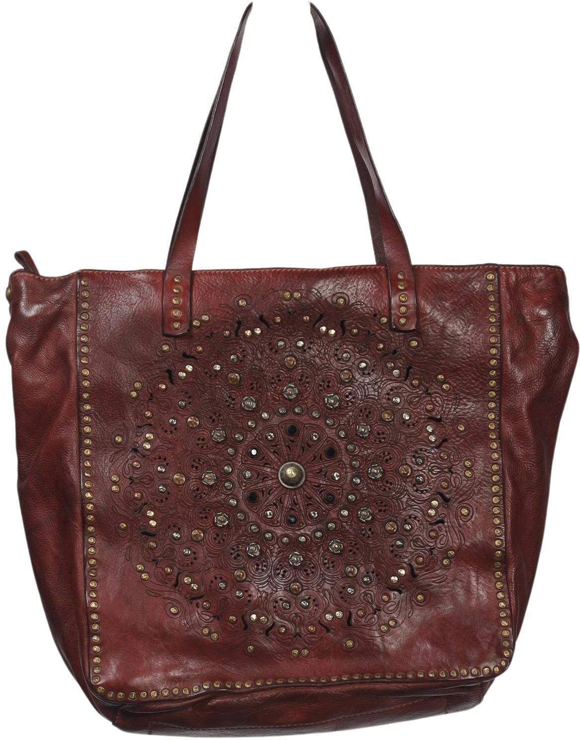 Campomaggi Damen Handtasche gross Leder, Braun, Leder - Second Hand