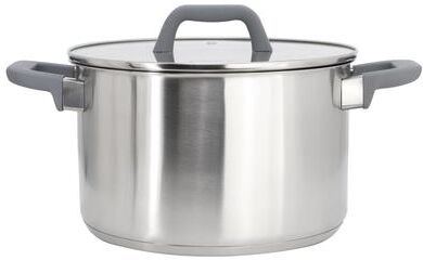 Oster 6.5 Quart Brushed Stainless Steel Stock Pot with Lid