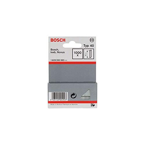 Bosch Professional Type 40 Stiften, 19 mm, 1000 stuks