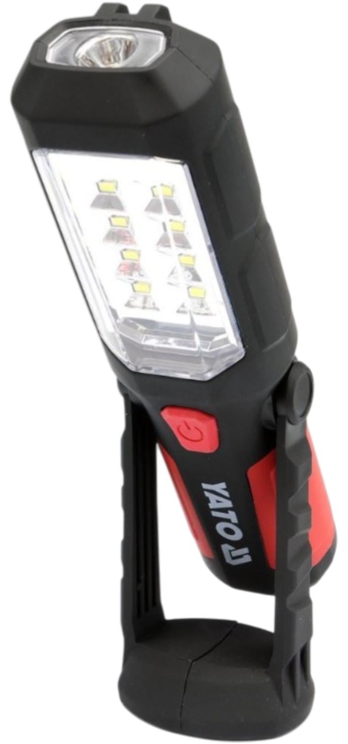 Yato YT-08513 Draagbare LED werklamp met 9 lampen, zwart, IP20