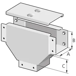 Pflitsch T-Stück-Deckel TDA 100/100 VAG