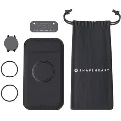 Shapeheart Magnetische Motorrad-Smartphone-Halterung, Smartphone Halterung, Schwarz