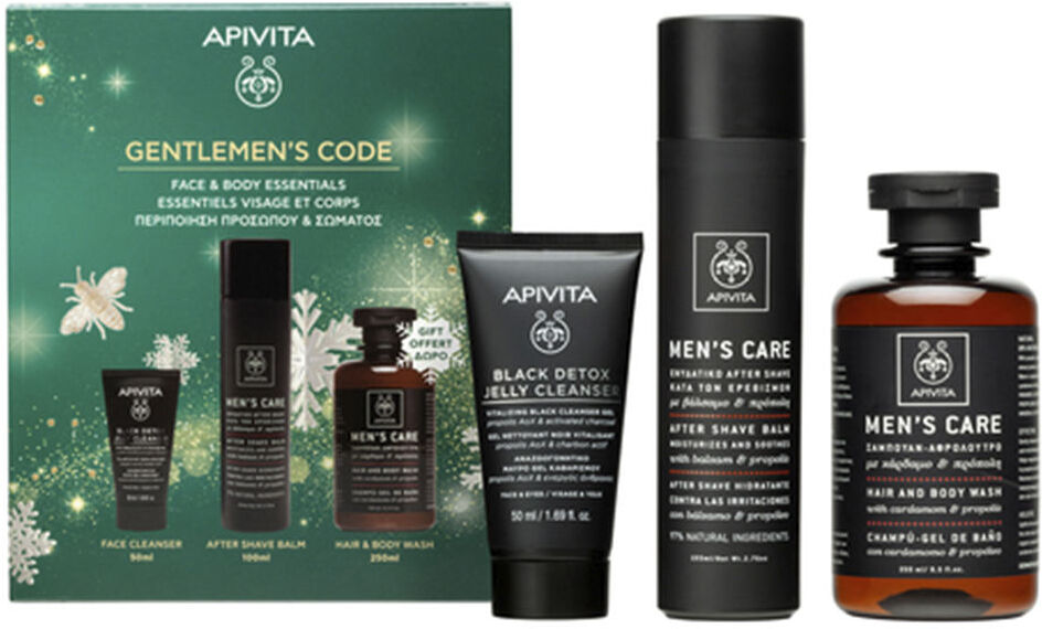 Apivita Cuidados Masculinos Estojo De 3 Peças Para Cuidados Masculinos