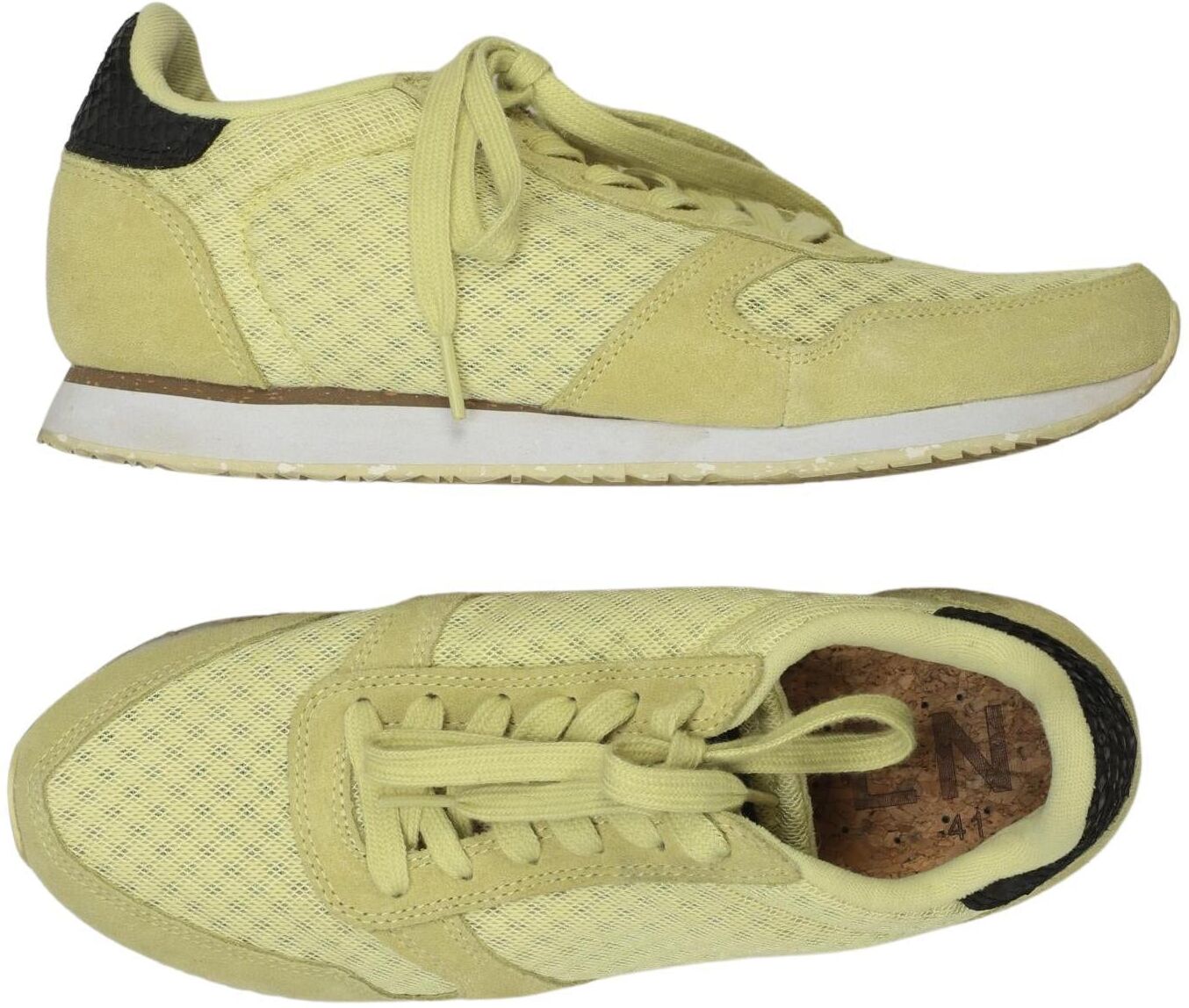 Woden Damen Sneaker, Gelb, Gr. EU 41, kein / Etikett - Second Hand