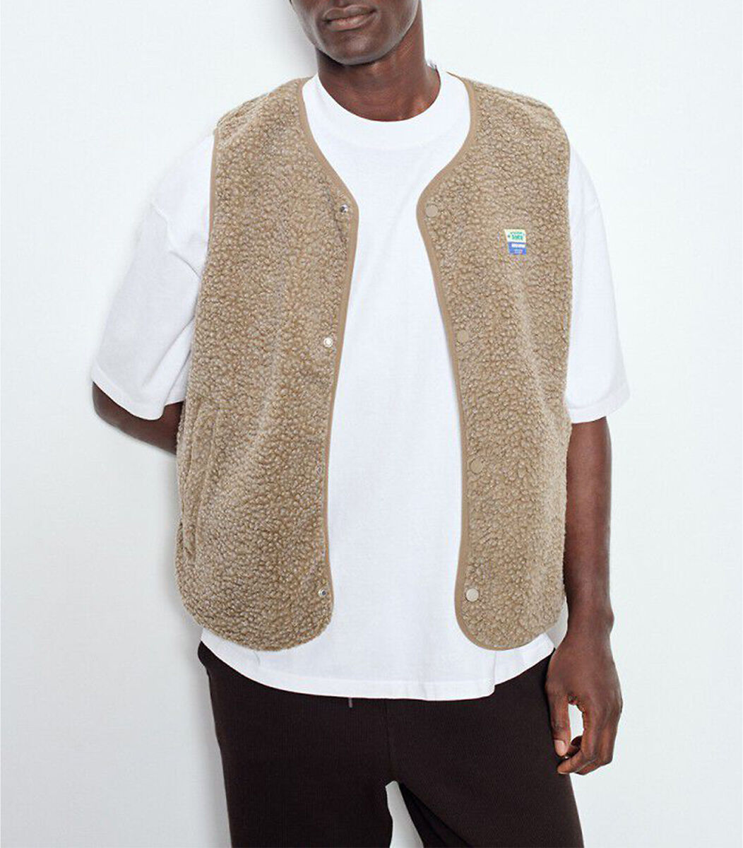 AMERICAN VINTAGE Veste courte droite sans manches HOKTOWN