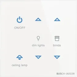 Busch-Jaeger TB/U6-CG Bedienelement 6-fach, Konfigurierbares Gerät 2CKA006300A1644 TBU6CG