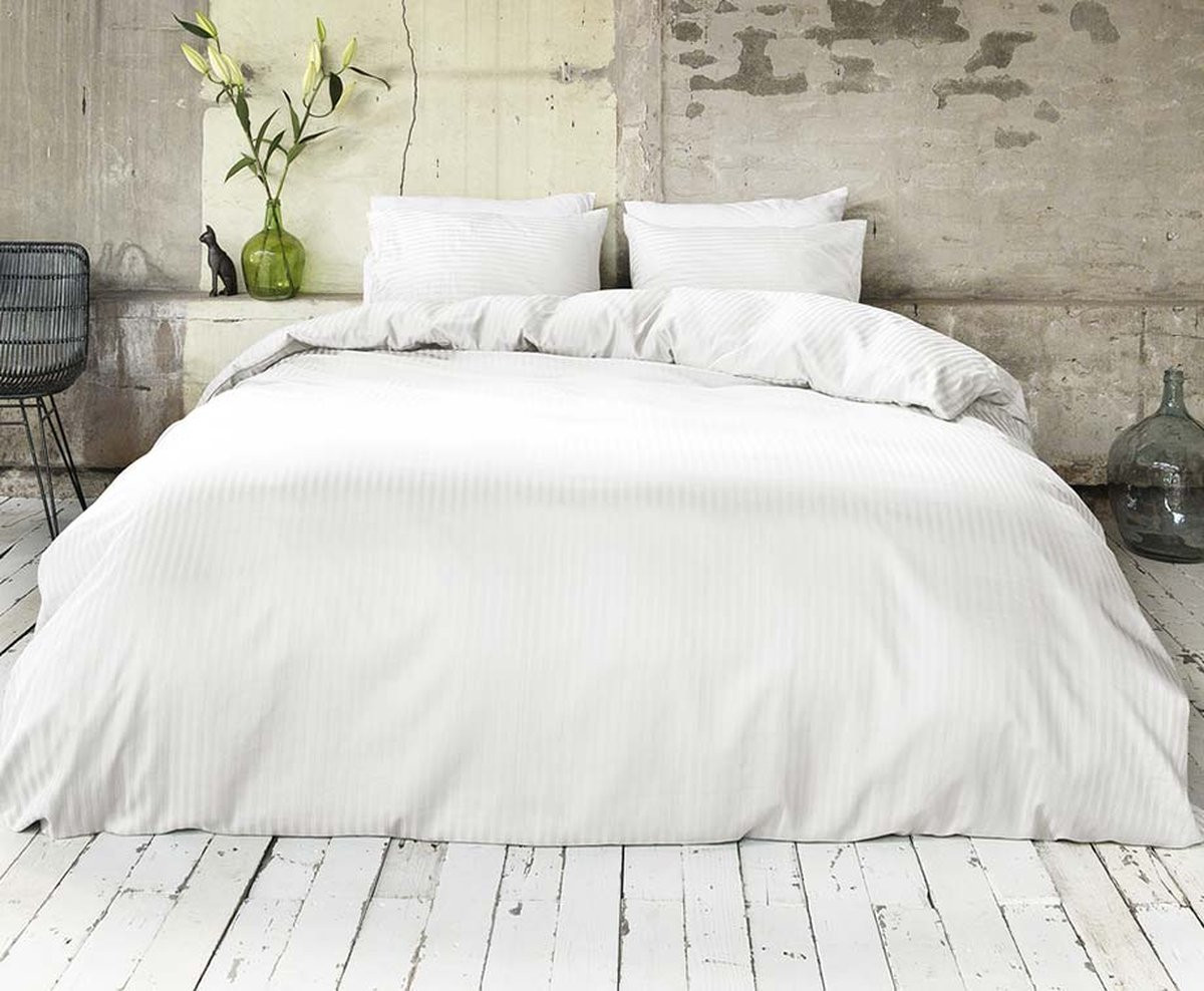 Nice Dreams Hotellinnen Dekbedovertrek Wit, 240 x 220 cm
