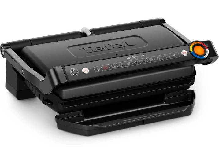 Kontaktgrill TEFAL OptiGrill+ XL GC7278 2000 W , schwarz, Kontaktgrill_Standgrill_Tischgrill_Teppanyakigrill, Kontaktgrill